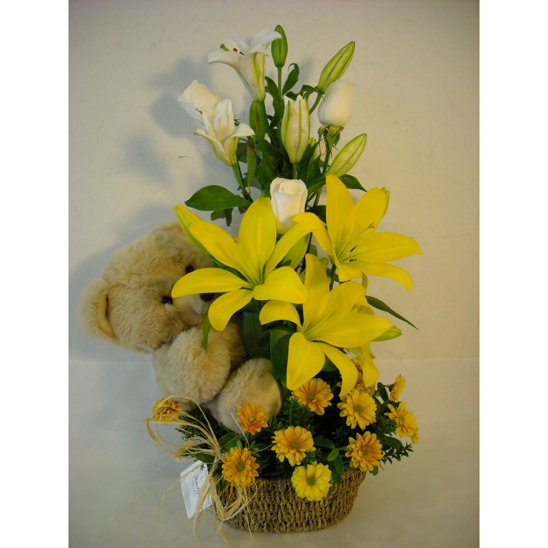 LILIUM MABLE FOLLAJE Y OSO