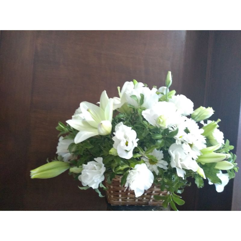 ARREGLO PEQUEÑOS CON LISIANTHUS YLILIUM