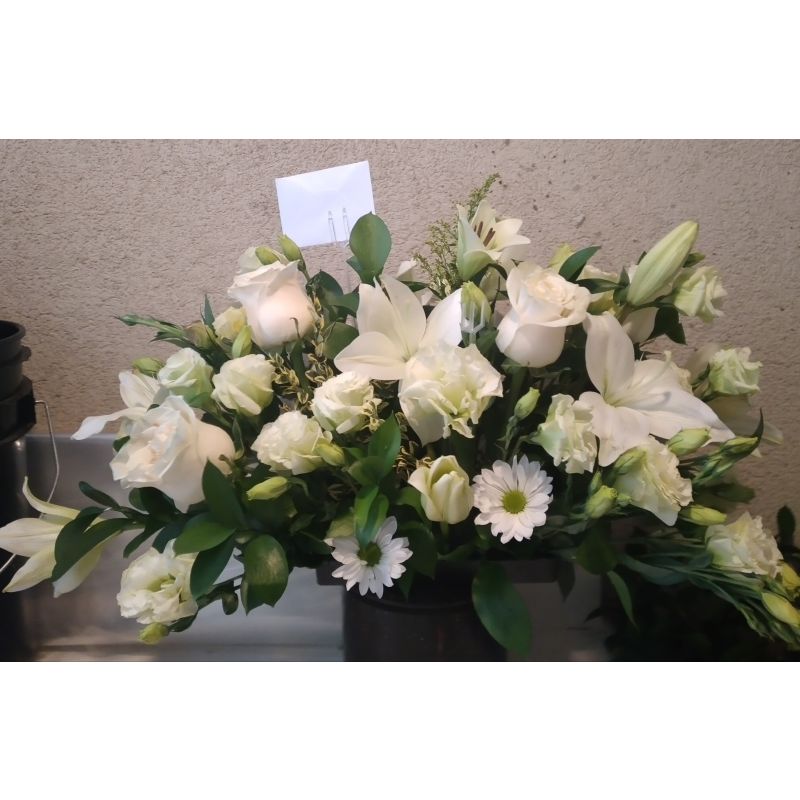 ROSAS LILIUM LISIANTHUS FOLLAJE